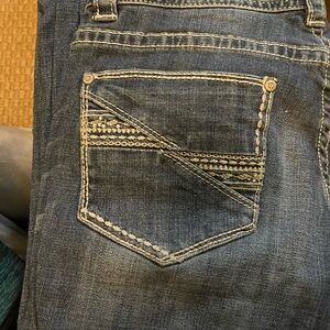 Rock & Roll Cowgirl Blue Boot Cut Jeans